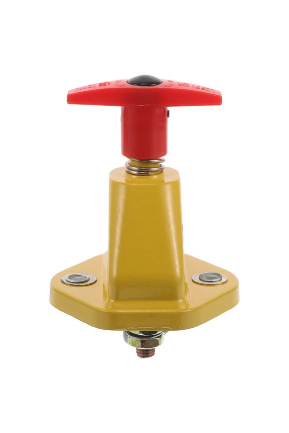 Rv Disconnect Switch Boat Kill Key Battery Claw Machine Colorful Light Truck Yellow