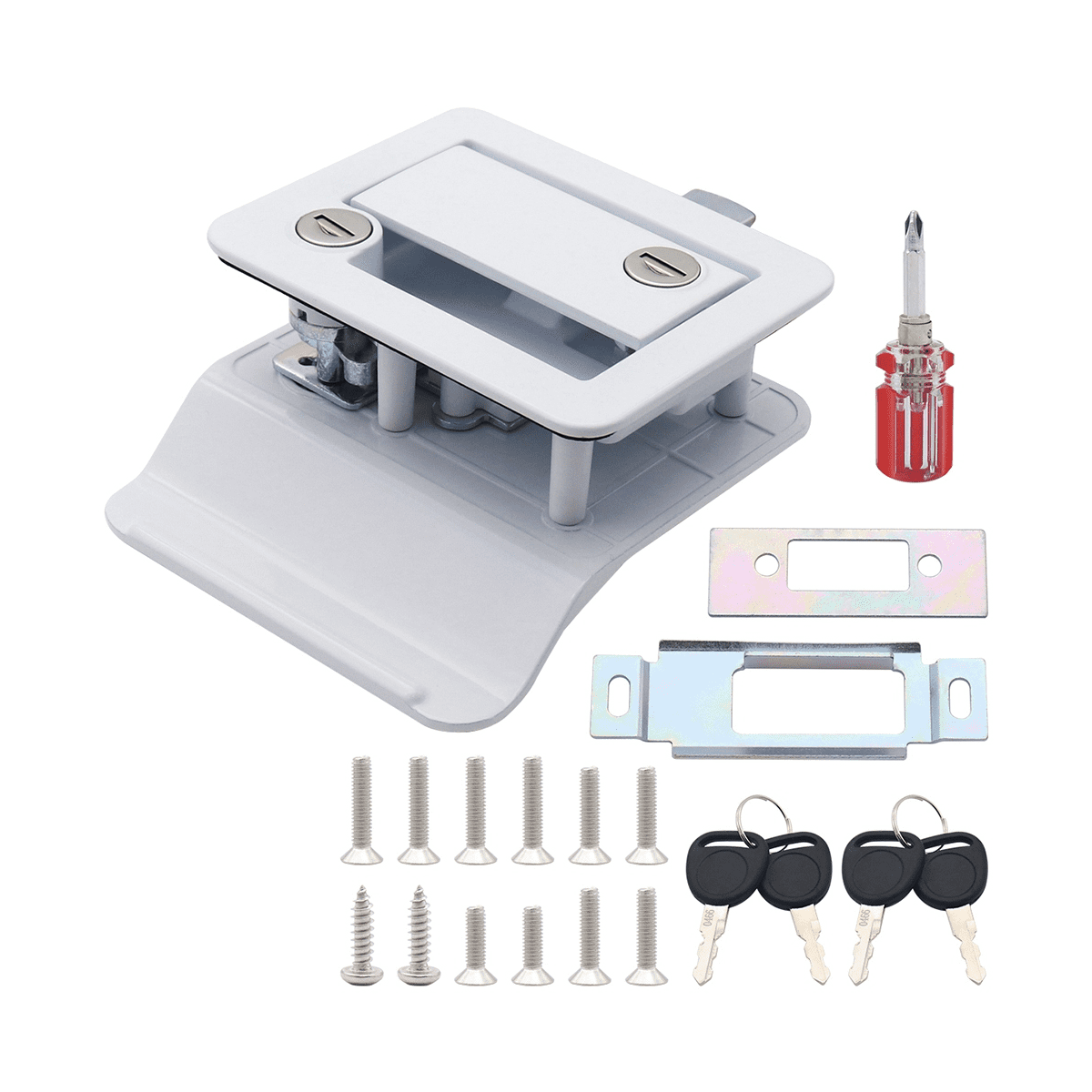 Rv Door Lock Transportation Equipment Double Lock Cylinder Zinc Alloy