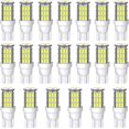 thumbnail image 1 of Rongsi Rv Light Bulbs,20pcs Super Bright RV Trailer T10 921 194 42-SMD 12V Car Backup Reverse LED Lights Bulbs Light Width Lamp Xenon White, 1 of 7