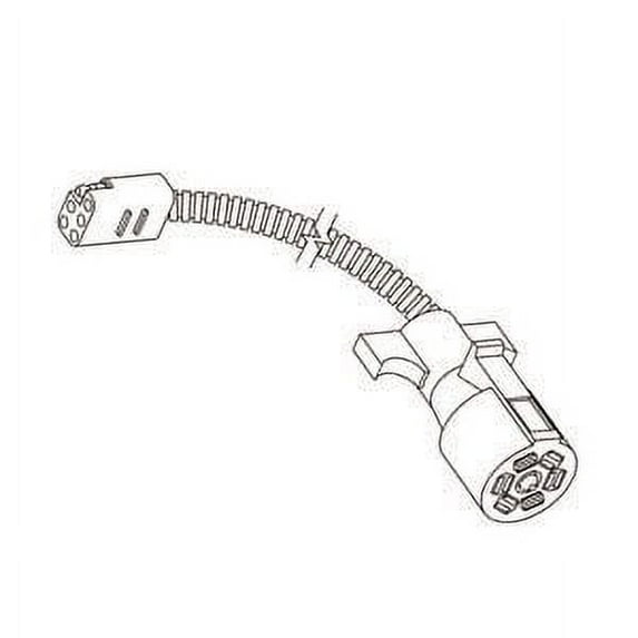 Rv Pigtails 40015 7-Way To 6-Way Pigtail