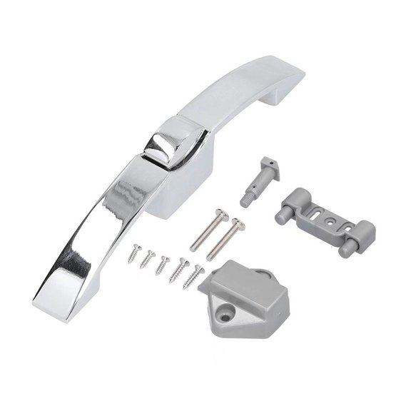 Rv Pull Handle With Button Lock Convenient Access For Cabinets Boats And Rvs