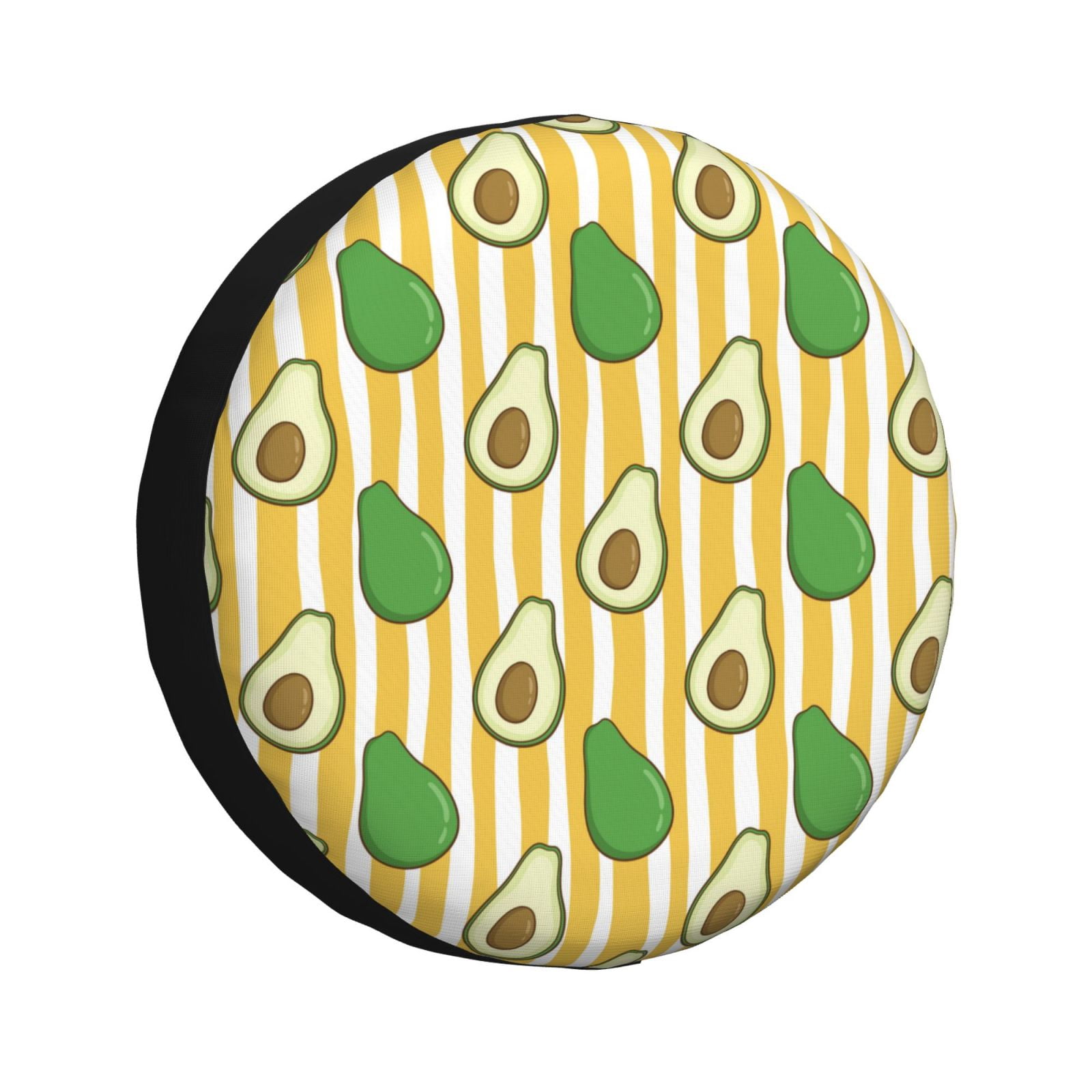 Custom Flip Flop & Daisy Spare Tire Cover - Made To Your Exact Tire Size, Optional Backup Camera Hole