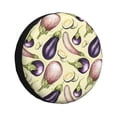 thumbnail image 1 of Rv Spare Tire Cover 14 inch - funny Eggplant Tire Covers for Trailers, Adjustable Camper Spare Tire Cover, 1 of 7