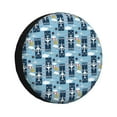 thumbnail image 1 of Rv Spare Tire Cover 15 inch - Airplanes and Aviation Signs Tire Covers for Trailers, Adjustable Camper Spare Tire Cover, 1 of 7