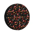 thumbnail image 1 of Rv Spare Tire Cover 15 inch - BBQ Tire Covers for Trailers, Adjustable Camper Spare Tire Cover, 1 of 7