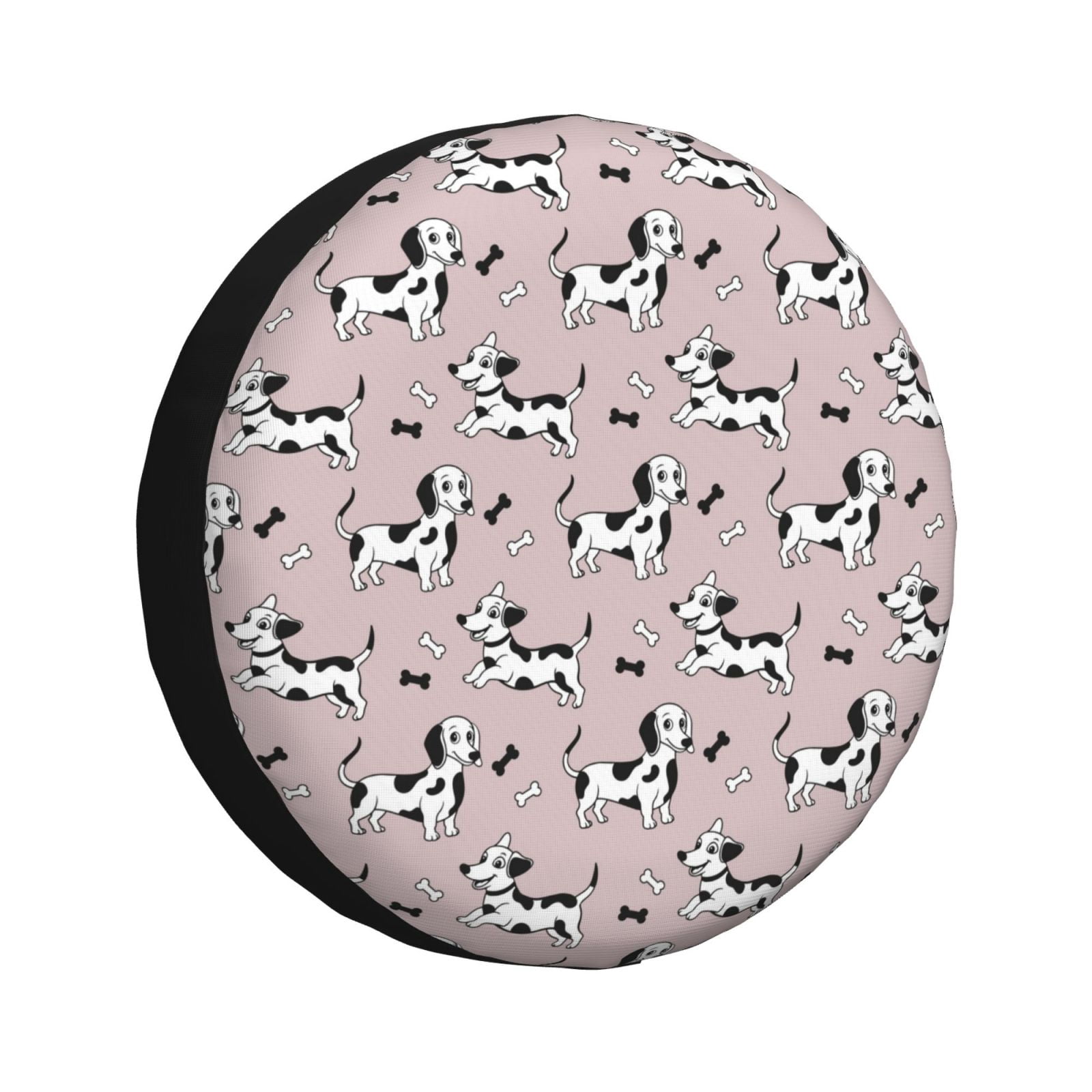 15-Inch Camper Spare Tire Cover - Horror Ghost 'No You Hang Up' Design, PVC Leather, Waterproof & Dustproof - View #11