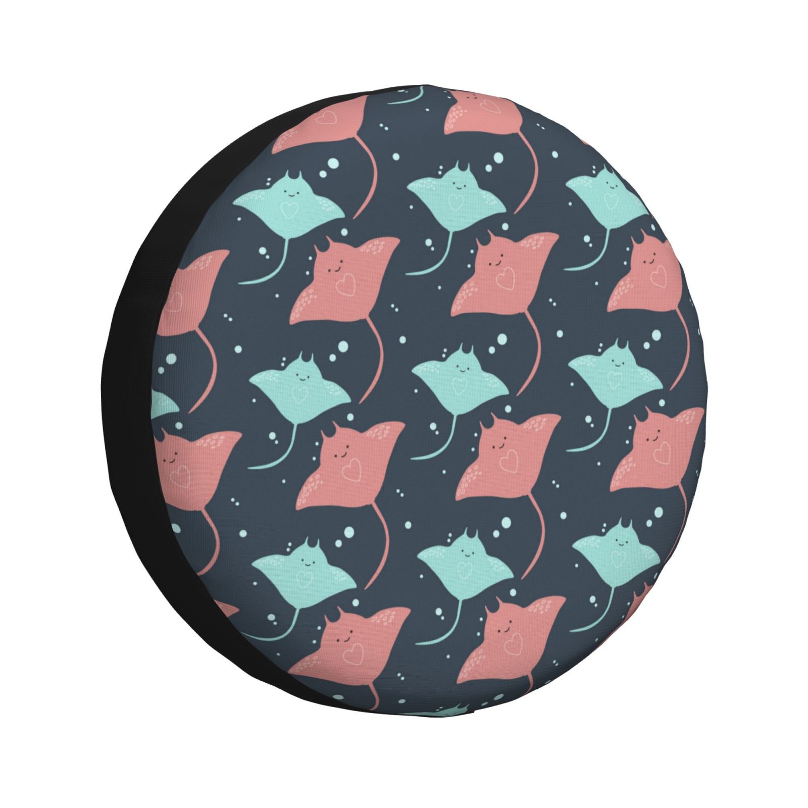 GABSHAIM Funny Dog Tire Cover - Custom Name Havanese, Polka Dot Paw Print, 18 Inch Wheel Protector - View #3
