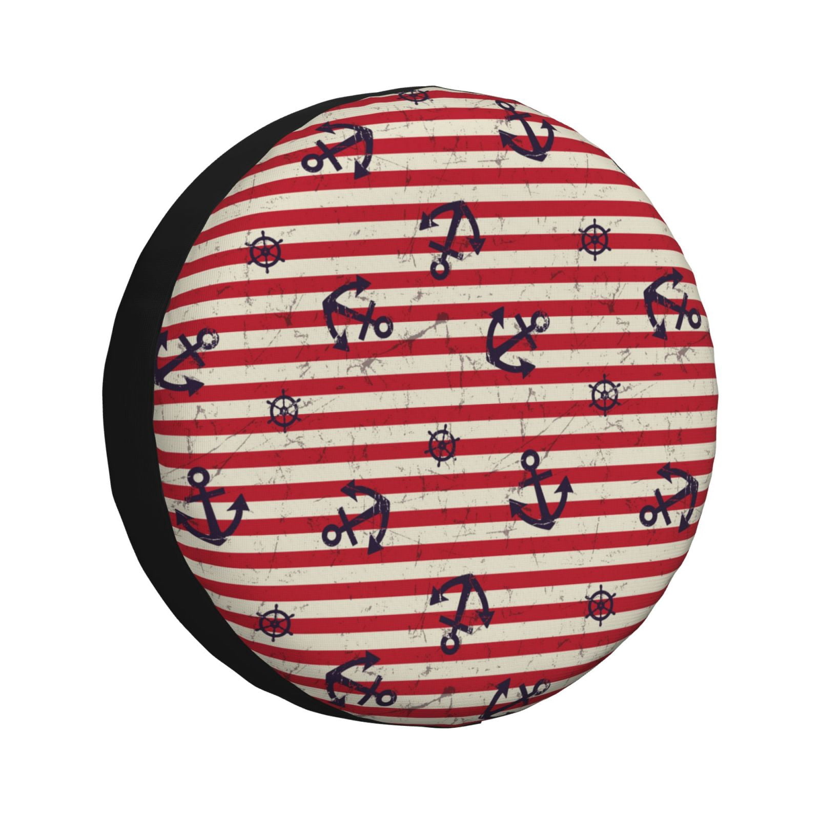 Fresh Bright Red Watermelon Spare Tire Cover - 15 Inch, Weatherproof With Adjustable Rope, For RV/Truck/SUV