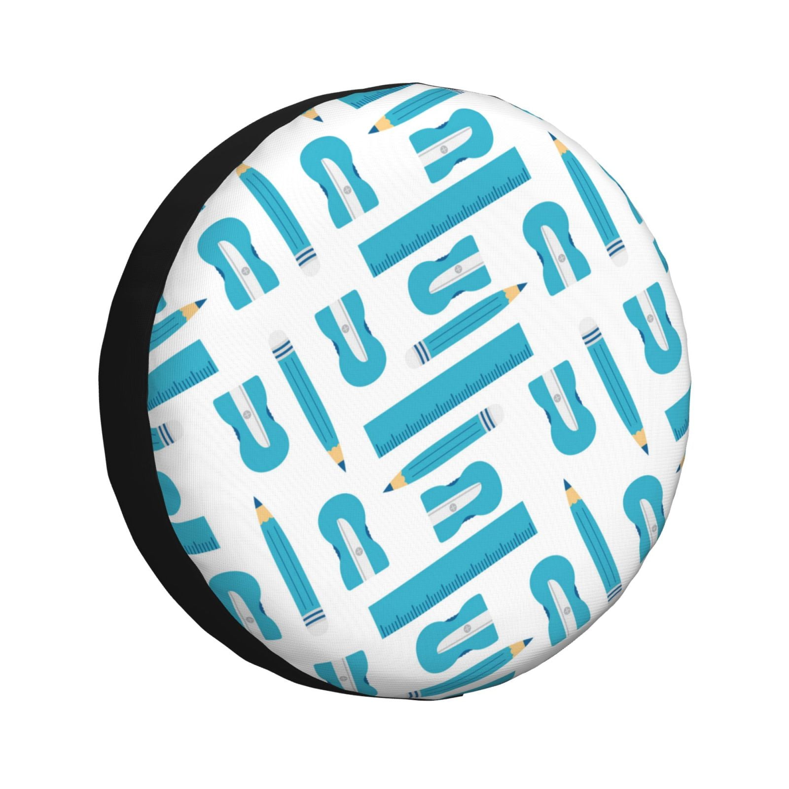 Rv Spare Tire Cover 16 inch - Math pencil Print blue Tire Covers for ...