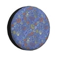 thumbnail image 1 of Rv Spare Tire Cover 16 inch - colourful seashells Tire Covers for Trailers, Adjustable Camper Spare Tire Cover, 1 of 7