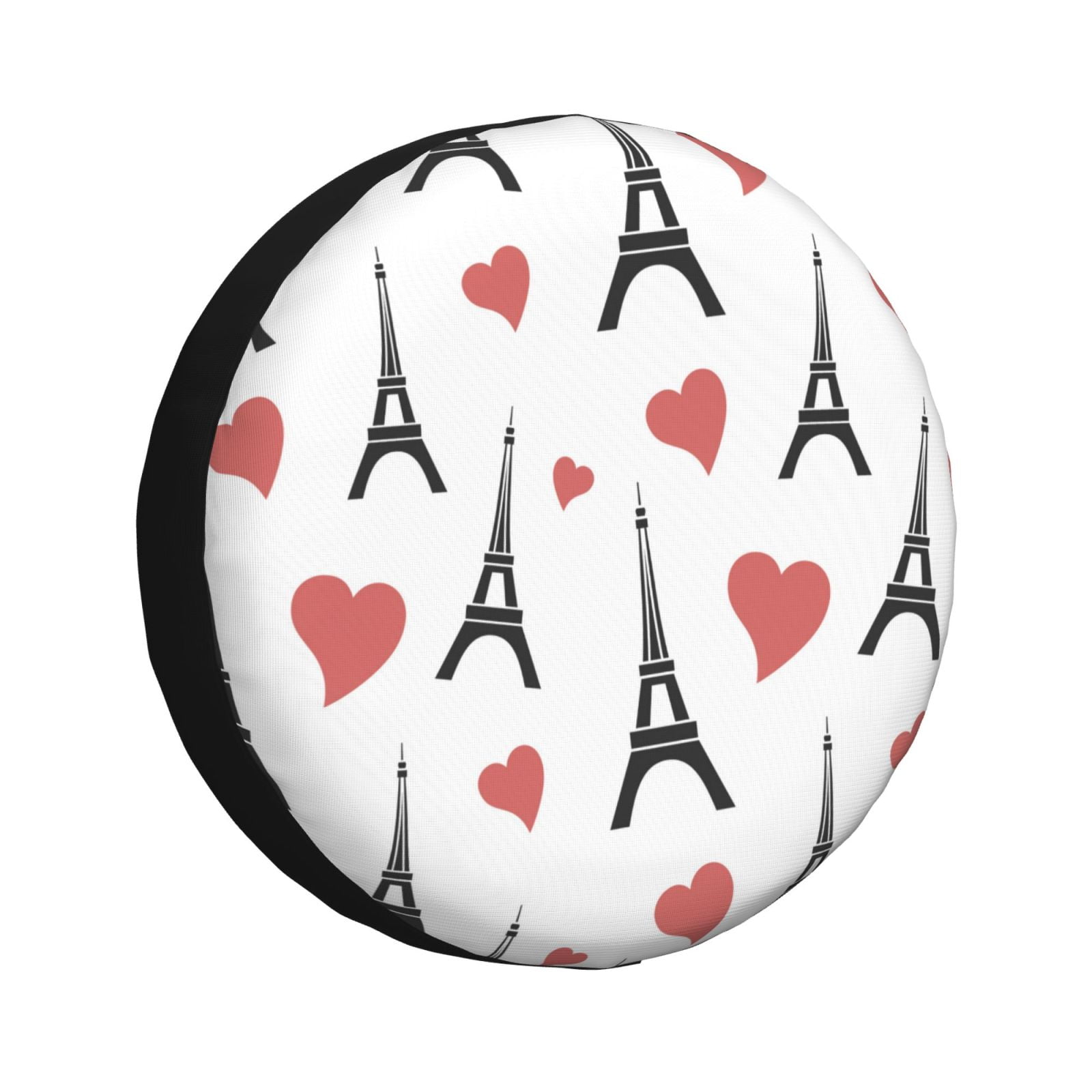 Rv Spare Tire Cover 17 inch - Eiffel Tower heart Tire Covers for Rv Spare Tire Cover 17 inch - Eiffel Tower heart Tire Covers for