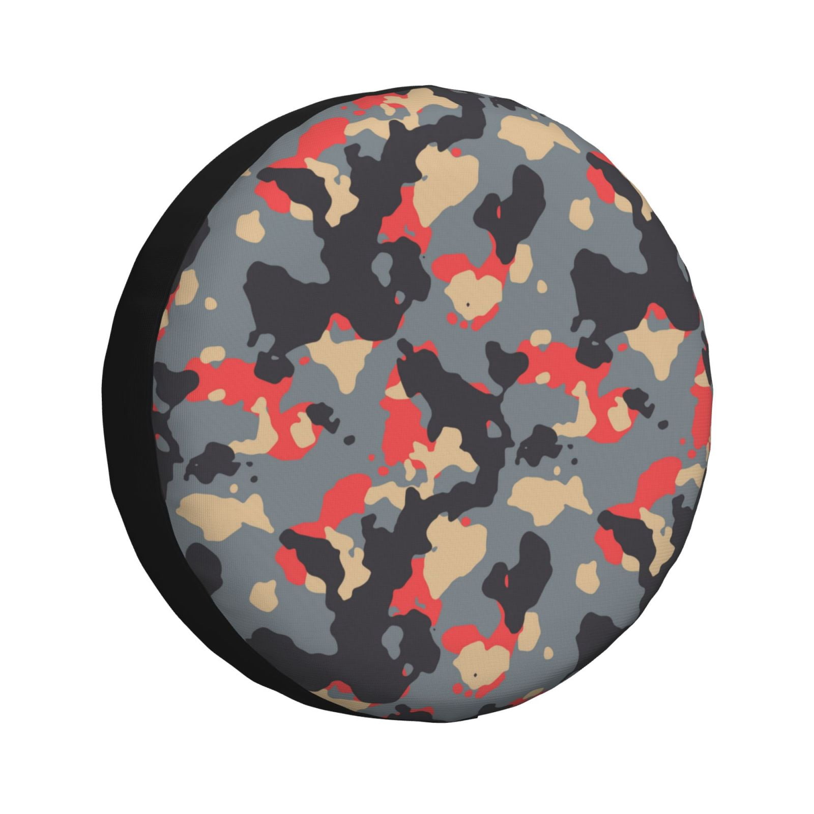 Arizona State Flag Spare Tire Cover – Waterproof 17-Inch Polyester Cover For RV, SUV, Truck