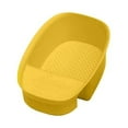thumbnail image 1 of Rv Trash Can Sink Dr Ain Basket Kitchen Sink Storage Basket Plastic Hanging Basket Kitchen Sink Draining Basket Cabinet Trash Can Yellow, 1 of 4