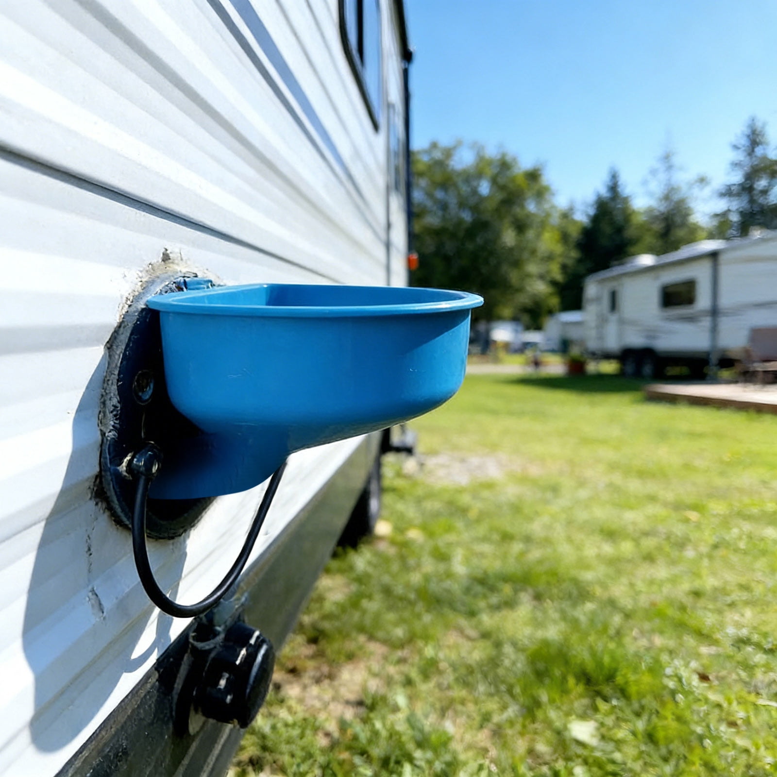 Rv Water Inlet Funnel, Oversize Wide Mouth Gravity Fresh, Jug Filler ...