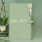 Rvasteizo 2024 Planner January 2024 Through December 2024 Daily Weekly Monthly Planner Yearly Agenda 7in X 5in Beautiful Easy-to-Use Design Bring A Pen