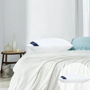 Rvasteizo Bed Pillows For Sleeping Size Pack Of 1 Hotel Quality Pillows Premium Plush Fiber Breathable Cool Cover Skin-Friendly