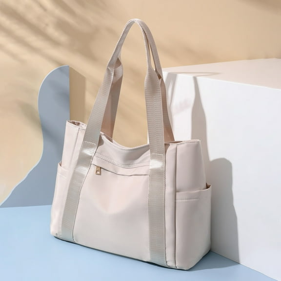 Rvasteizo Body Bag Women Nylon, Ladies Purse Mini 3 Layer Zipper Shoulder Wallet Bag