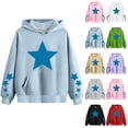 thumbnail image 1 of Rvasteizo Boys Girls Crewneck Sweatshirts Fall Winter Hoodie Casual Print Long Sleeve 4-14Y,5T, 1 of 4