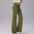 thumbnail image 1 of Rvasteizo Girls Sports Sweatpants Fall Winter Versatile with Pocket Loose Trouser,11Y, 1 of 5