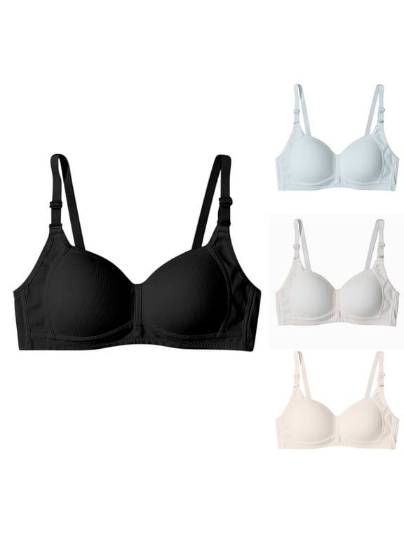 Girls Youth Wireless Bra Light Lift Support Everyday Bra For Teen Girls