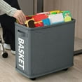 thumbnail image 1 of Rvasteizo Organization and Storage, Collapsibles Laundry Hamper With Wheels Water Proof Rolling Clothes Hamper Basket Bin For Dirty Clothes Storage, 1 of 6