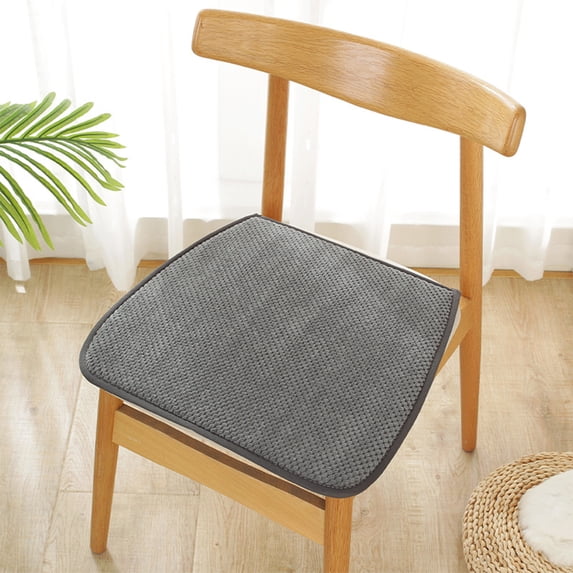 Rvasteizo Seat Cushion, Spring and Summer Inspired, Classic Vintage Style Pattern, Office Chair Cushions With Non-Slip Padding, 45x45cm, Gray