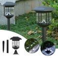 thumbnail image 1 of Rvasteizo Solar Post Lights Outdoor Fence Cap Light For Posts Patio Garden Decoration White Lighting Black, Lighting Solar Outdoor Post Cap Lights Light For Fence Glass, 1 of 5