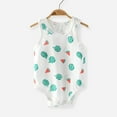 thumbnail image 1 of Rvasteizo Jumpsuit for Girls Print Sleeveless Breathable Cotton for Toddler Summer Attire, 1 of 3
