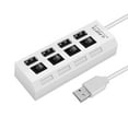 thumbnail image 1 of Rvasteizo USB HUB 2.0 4 Port Multiple Expander With Multi USB Splitter Hub Use Power Adapter Computer Accessorie, 1 of 5