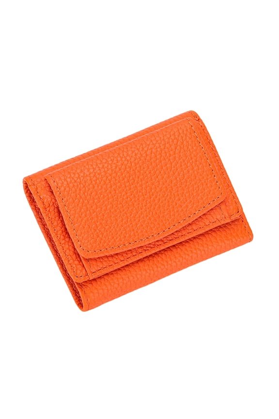 Wallet Mini Small Wallet Women's Ultra-thin Top Layer Cowhide