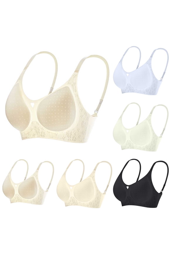 Women Light Wireless Bra Soft Support Sag Seamless Bra