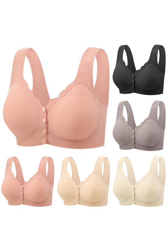 Women Light Wireless Bra Soft Support Sag Seamless Bra