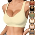 thumbnail image 1 of Rvasteizo Women Lace Bra Light Soft Breathable Solid Bust Lift Underwire Wear, 1 of 4