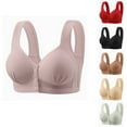 thumbnail image 1 of Rvasteizo Plus Size Everyday Bras for Women Front Closure Pullover Thin,XXXL, 1 of 3