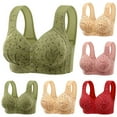 thumbnail image 1 of Rvasteizo Womens Plus Size Front Closure Bras Side Support Wireless Shaping,S, 1 of 4