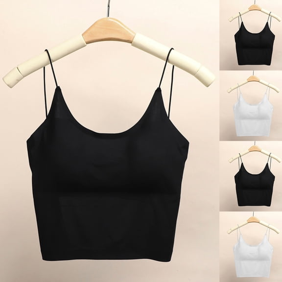 Rvasteizo Women Bandeau Bra Base Layer Ice Silk Thin Plus Size Everyday Bra