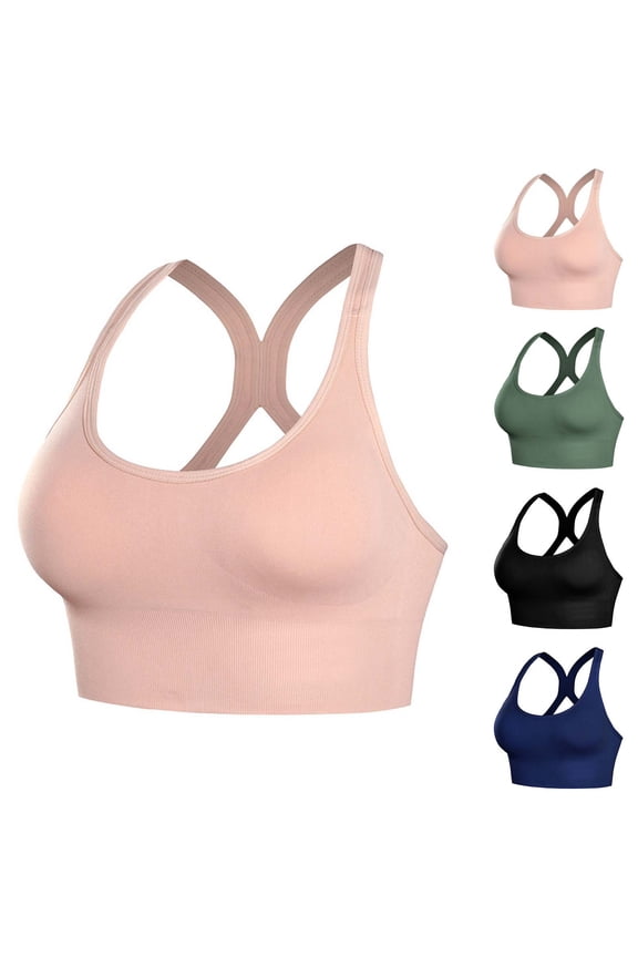 Women Wireless Bra Solid Soft Comfy Wireless Bust Enhance Everyday Bra