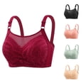 thumbnail image 1 of Rvasteizo Women Bandeau Bra Solid Thin Cup Wireless Bust Lift Everyday Bra, 1 of 4
