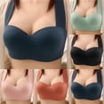 thumbnail image 1 of Rvasteizo Women's Wireless Bralette Breathable Wide Strap Solid Comfortable Thin,XS, 1 of 5