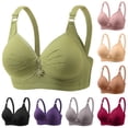 thumbnail image 1 of Rvasteizo Womens Everyday Bras Breathable Push Up Wireless Vintage Comfortable,XXXXXXL, 1 of 4