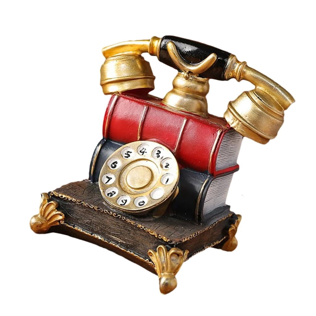 Old Ringing Telephone Prop Rvaymup Antique Resins Telephone Model Movie Props Victorians Era Home ...