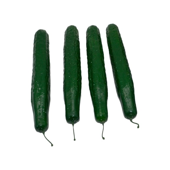 Rvaymup Artificial Cucumbers Fake Vegetables Simulations Model Lifelikes Vegetable for Photography Props Home Storefronts