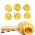 thumbnail image 1 of Rvaymup Delicate Baking Hand Press Mooncakes Molds 25g Adjustable for Ice Skin Pastries, 1 of 9