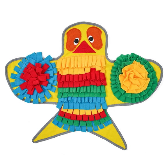 Rvaymup Dog Dispensing Snuffle Stuffed Chew Toys for Puppy Teething Soft Plush Swallow