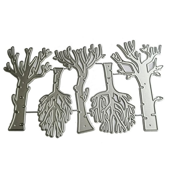 Rvaymup Forest Metal Cutting Die Template DIY Christmas Greeting Cards Making Supplies