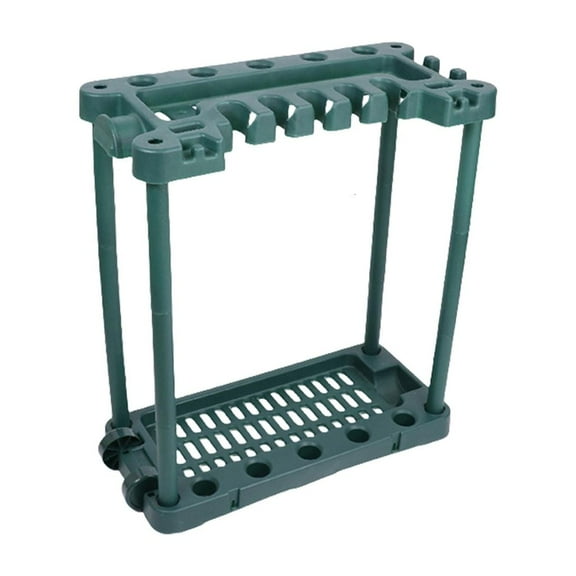 Rvaymup Garden Tool Organizer Yard Tool Tower Rack for Garage Organization Storage