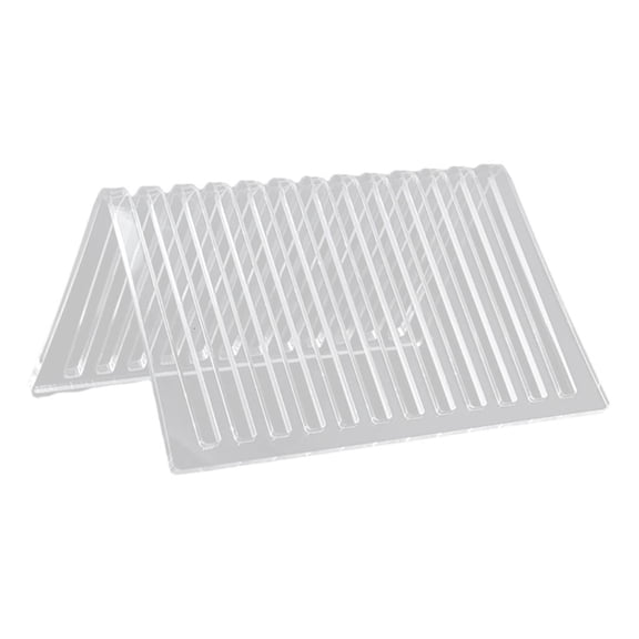 Rvaymup High Quality Acrylic Record Rack Holder Practical Vinyls Albums Display Holder