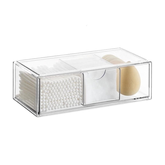 Rvaymup Makeup Drawer Organizer with Dividers Multifunctional Makeup Organizer Container