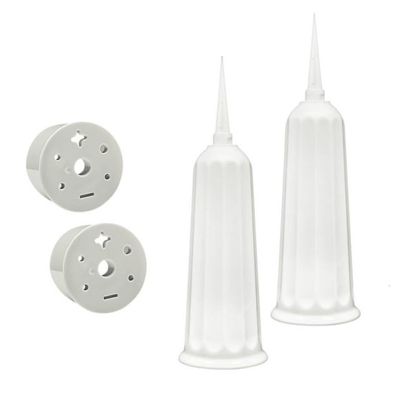 Rvaymup Memorial Vases Easy Ground Mount For Flower Arrangements In Graveyards Gardens