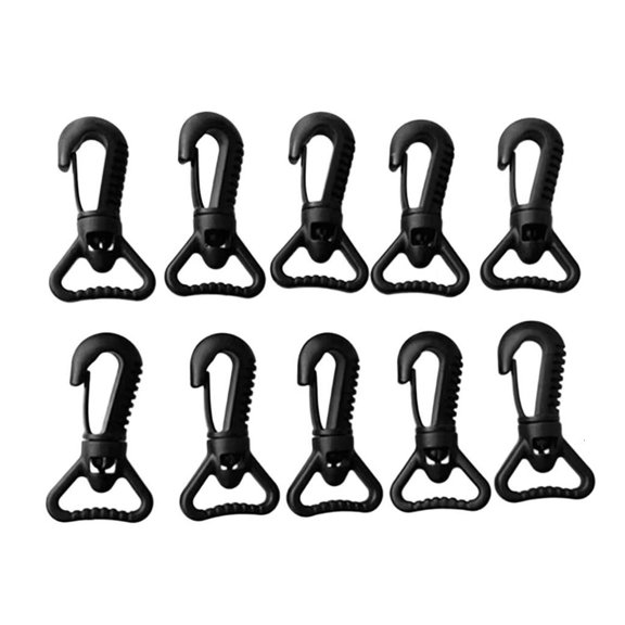 Rvaymup Nylon Rotating Hook Clips for Diving Bag Rotating Hook Clip for Tent Backpacks